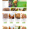 Mẫu Giao diện website Bán hàng - Hạt điều - Giao diện Flatsome