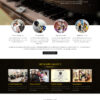 Mẫu Giao diện website Giáo dục - Piano