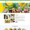 Mẫu giao diện website
	 bán cây xanh, tiểu cảnh 03 - Theme WordPress
