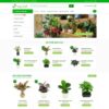 Mẫu giao diện website
	 bán cây xanh, tiểu cảnh - Theme WordPress