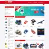Mẫu giao diện website
	 bán linh kiện điện tử - Theme WordPress