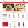 Mẫu giao diện website
	 bán nguyên liệu, dung cụ làm bánh 03 - Theme WordPress