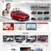 Mẫu giao diện website
	 bán ô tô Misubishi 02 - Theme WordPress
