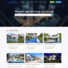 Mẫu giao diện website
	 bất động sản 16 - Theme WordPress