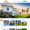 Mẫu giao diện website
	 bất động sản 21 - Theme WordPress