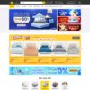 Mẫu giao diện website
	 cửa hàng chăn ga gối nệm - Theme WordPress