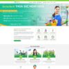 Mẫu giao diện website
	 dịch vụ giúp việc nhà - Theme WordPress