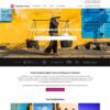 Mẫu giao diện website
	 du lịch 18 - Theme WordPress