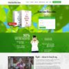 Mẫu giao diện website	 dược phẩm 03 - Theme WordPress
