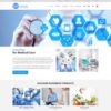 Mẫu giao diện website
	 giới thiệu sản phẩm, thiết bị y tế - Theme WordPress