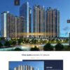 Mẫu giao diện website
	 giới thiệu về dự án bất động sản - Theme WordPress