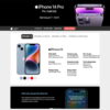 Mẫu giao diện website
	 Lading Page bán Iphone 02 - Theme WordPress