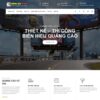 Mẫu giao diện website
	 làm biển quảng cáo 02 - Theme WordPress