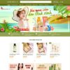 Mẫu giao diện website
	 mỹ phẩm 20 - Theme WordPress