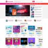 Mẫu giao diện website
	 Shop bán tài nguyên, sản phẩm số, mã nguồn - Theme WordPress