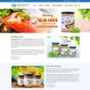 Mẫu giao diện website
	 thực phẩm 19 - Theme WordPress