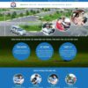 Mẫu giao diện website
	 trung tâm đào tạo lái xe - Theme WordPress