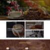 Mẫu giao diện website  bán cafe 03 - Theme WordPress
