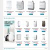 Mẫu giao diện website 
	Theme wordpress bán máy lọc khí 4