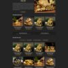 Mẫu giao diện website 
	Theme wordpress bán vật phẩm phong thủy 4
