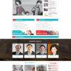 Mẫu giao diện website 
	Theme wordpress công ty luật