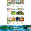 Mẫu giao diện website 
	Theme wordpress du lịch 02