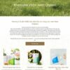 Mẫu giao diện website 
	Theme wordpress giới thiệu công ty sữa hữu cơ