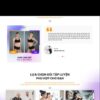 Mẫu giao diện website 
	Theme WordPress Phòng Gym 2