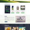 Mẫu giao diện website 
	Theme wordpress shop nguyên liệu trà sữa 2