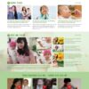 Mẫu giao diện website 
	theme wordpress thực phẩm cho bé
