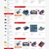 Mẫu giao diện website 
Theme wordpress bán linh kiện điện tử