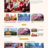 Mẫu giao diện website 
Theme wordpress chùa