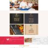 Mẫu giao diện website 
Theme wordpress nhà hàng 4