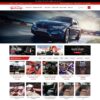 Mẫu giao diện website 
 bán nội thất ô tô - Theme WordPress
