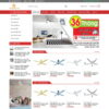 Mẫu giao diện website 
 bán quạt trần - Theme WordPress