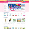 Mẫu giao diện website 
 bán sản phẩm mẹ và bé 02 - Theme WordPress