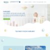 Mẫu giao diện website 
 bán sữa cho bé 02 - Theme WordPress