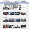 Mẫu giao diện website 
 bán xe Hyundai 02 - Theme WordPress