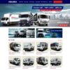 Mẫu giao diện website 
 bán xe tải - Theme WordPress