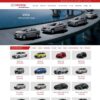 Mẫu giao diện website 
 bán xe toyota 02 - Theme WordPress