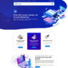 Mẫu giao diện website 
 công ty Agency, SEO website - Theme WordPress