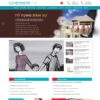 Mẫu giao diện website 
 công ty luật - Theme WordPress