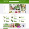 Mẫu giao diện website 
 cửa hàng bán hoa 01 - Theme WordPress