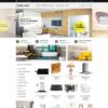 Mẫu giao diện website 
 cửa hàng nội thất - Theme WordPress