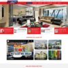 Mẫu giao diện website 
 cung cấp sơn nước - Theme WordPress