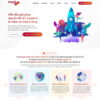 Mẫu giao diện website 
 dịch vụ chuyển đổi số doanh nghiệp - Theme WordPress
