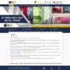 Mẫu giao diện website 
 dịch vụ thi công dán decal - Theme WordPress