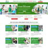 Mẫu giao diện website 
 dịch vụ vệ sinh 05 - Theme WordPress