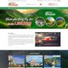 Mẫu giao diện website 
 du lịch 13 - Theme WordPress