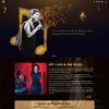 Mẫu giao diện website 
 giới thiệu ca sĩ - Theme WordPress